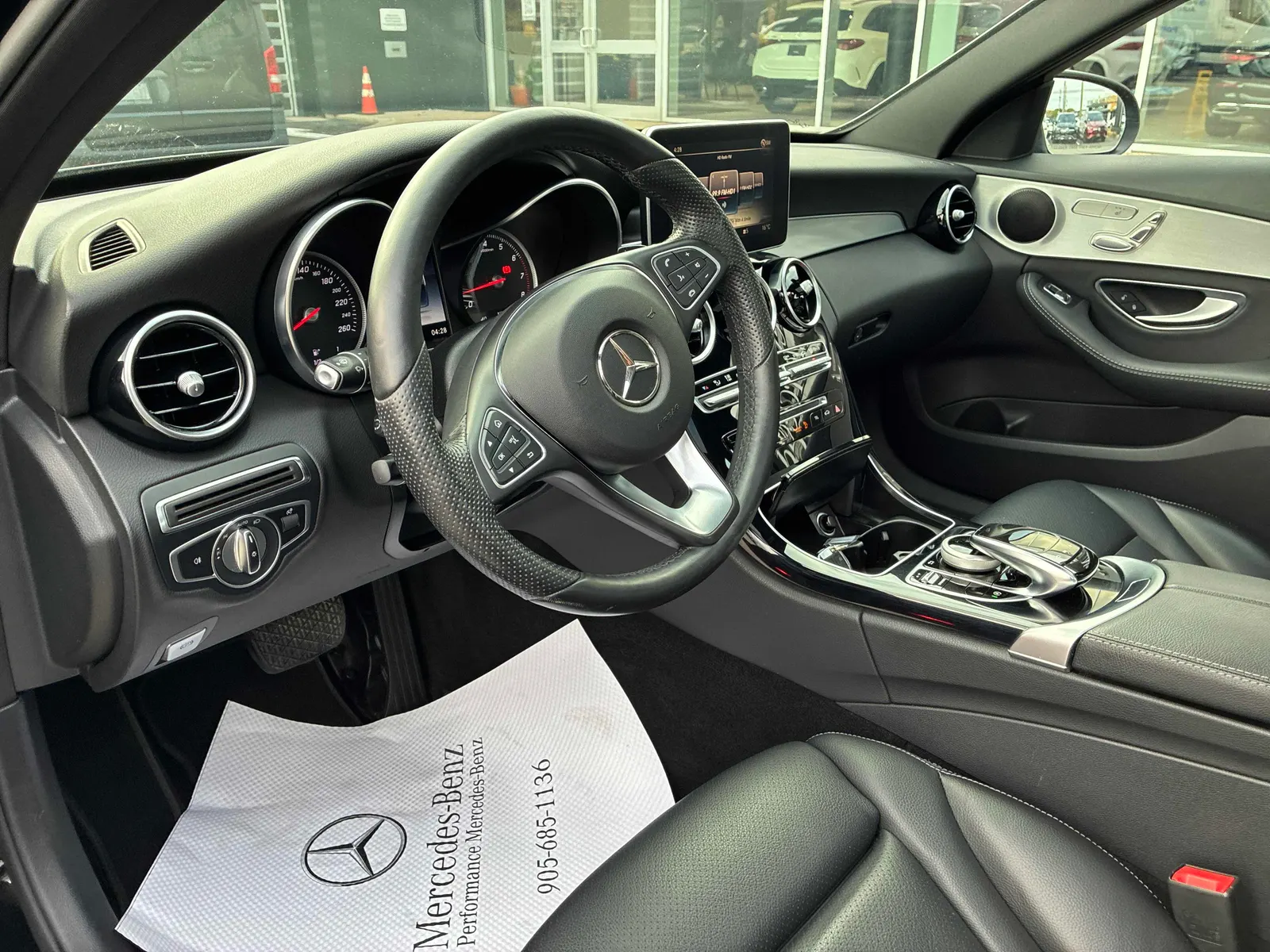 Interior driver side