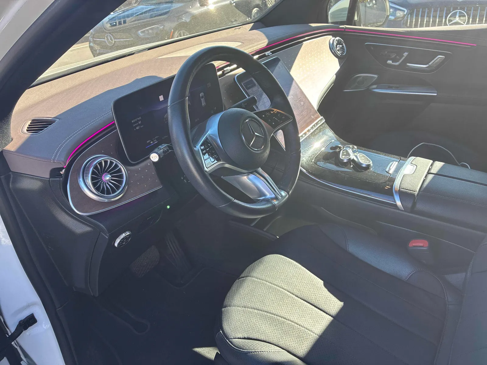 Interior driver side