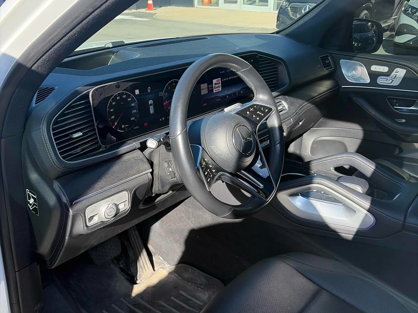 Interior driver side