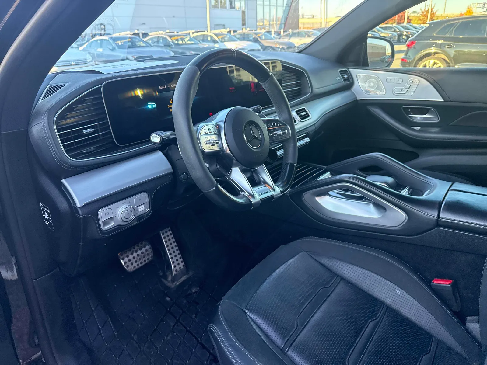 Interior driver side