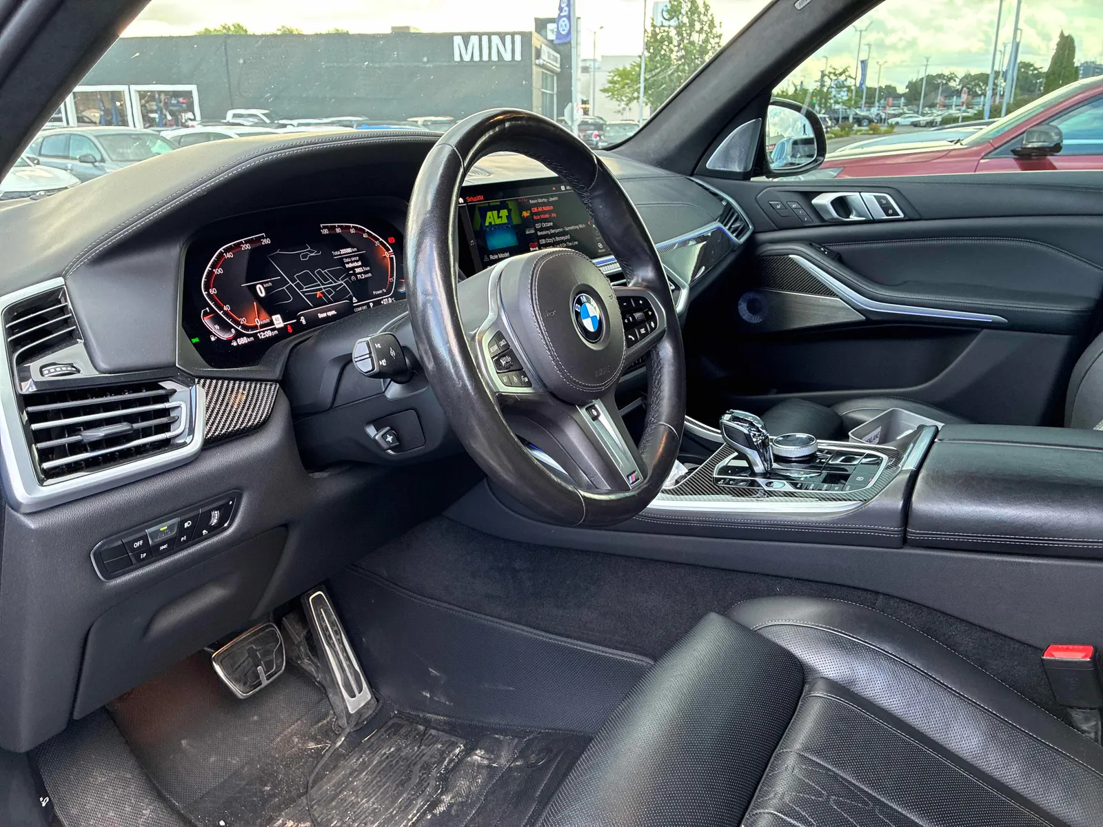 Interior driver side