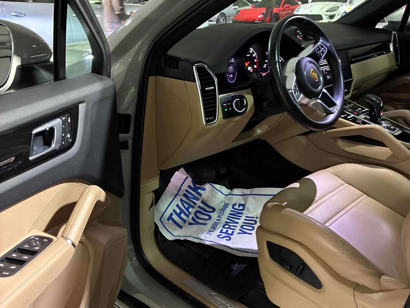 Interior driver side