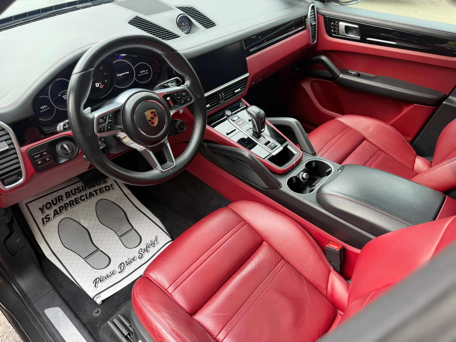 Interior driver side