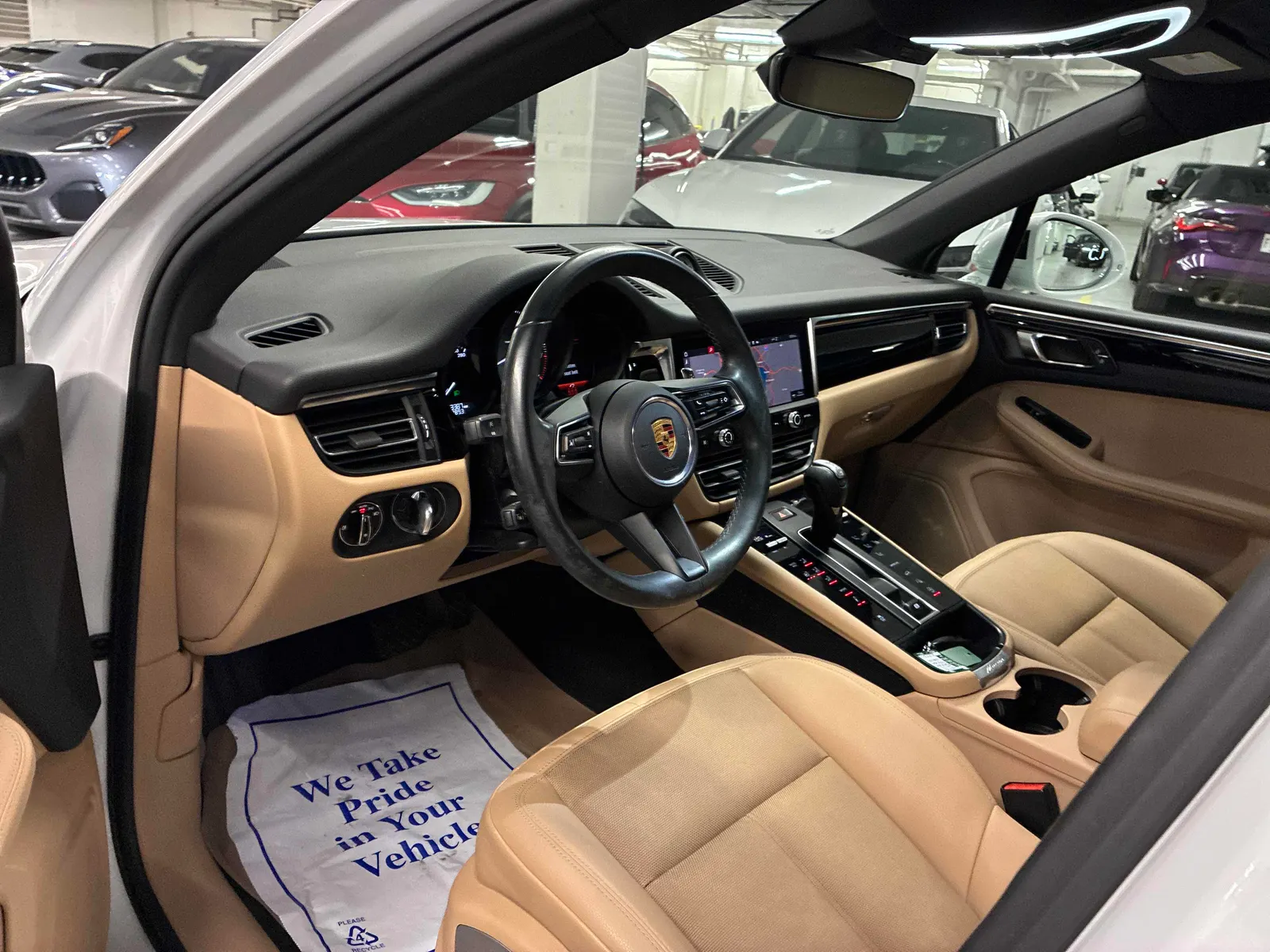 Interior driver side