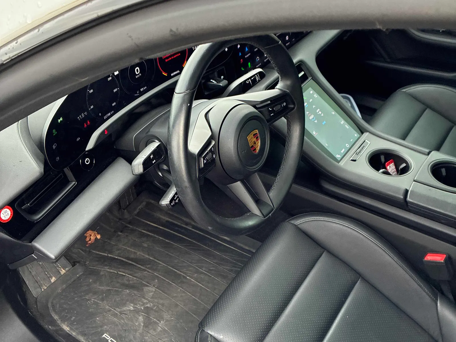 Interior driver side