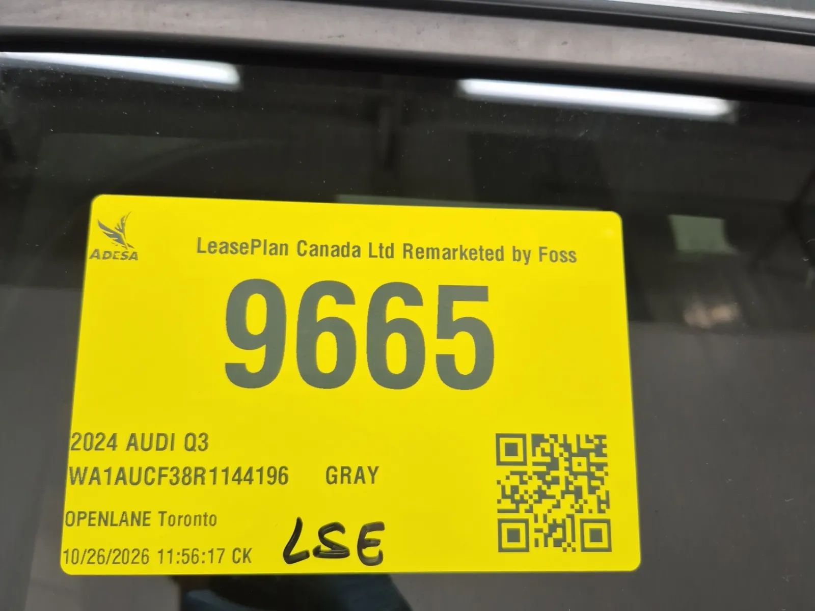 Inventory Label Photo