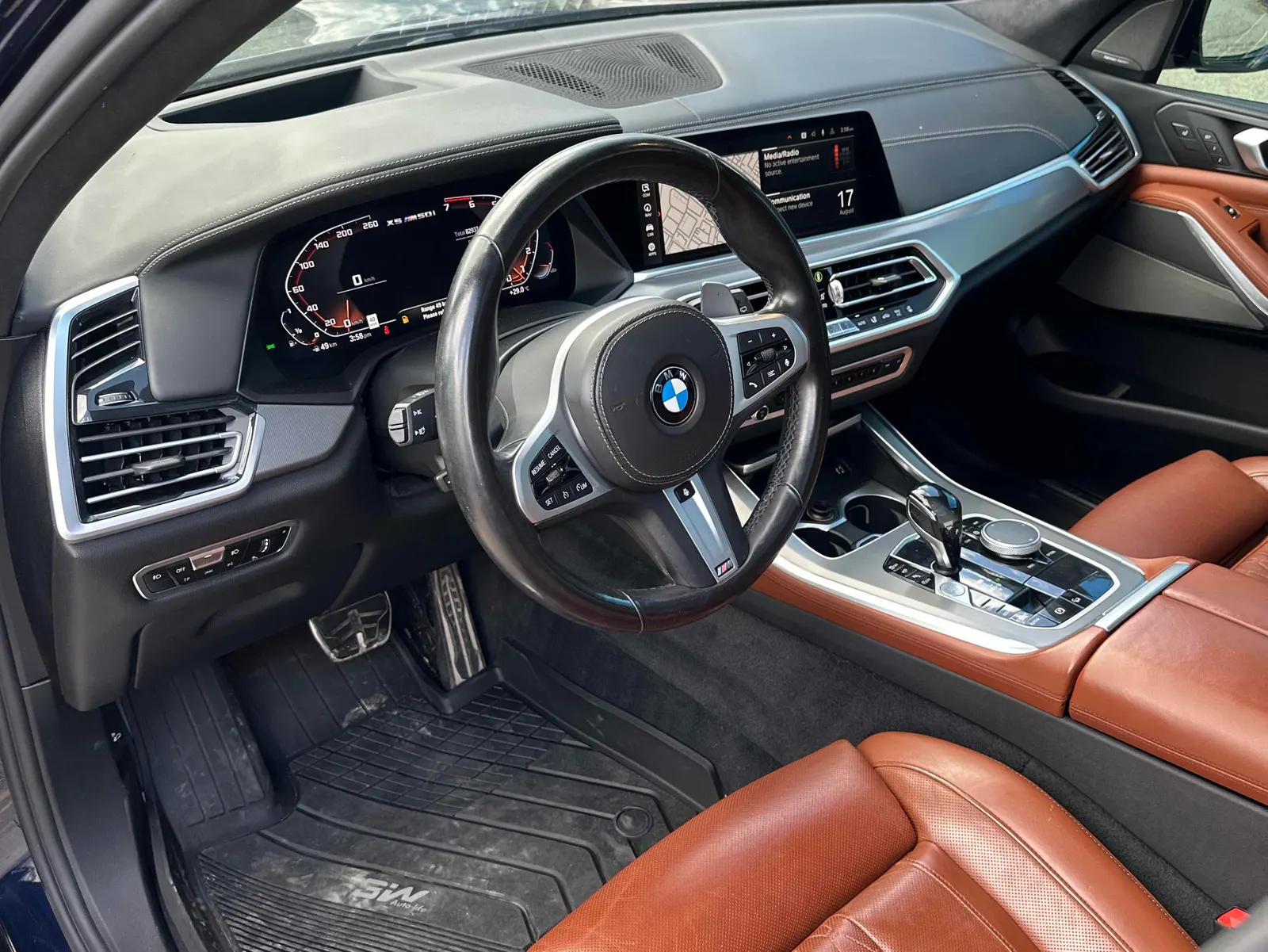 Interior driver side