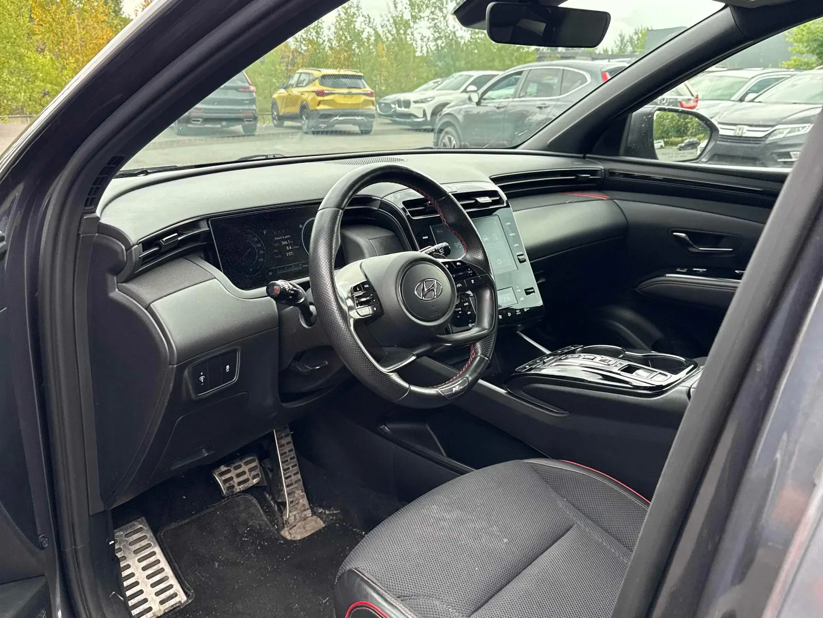 Interior driver side