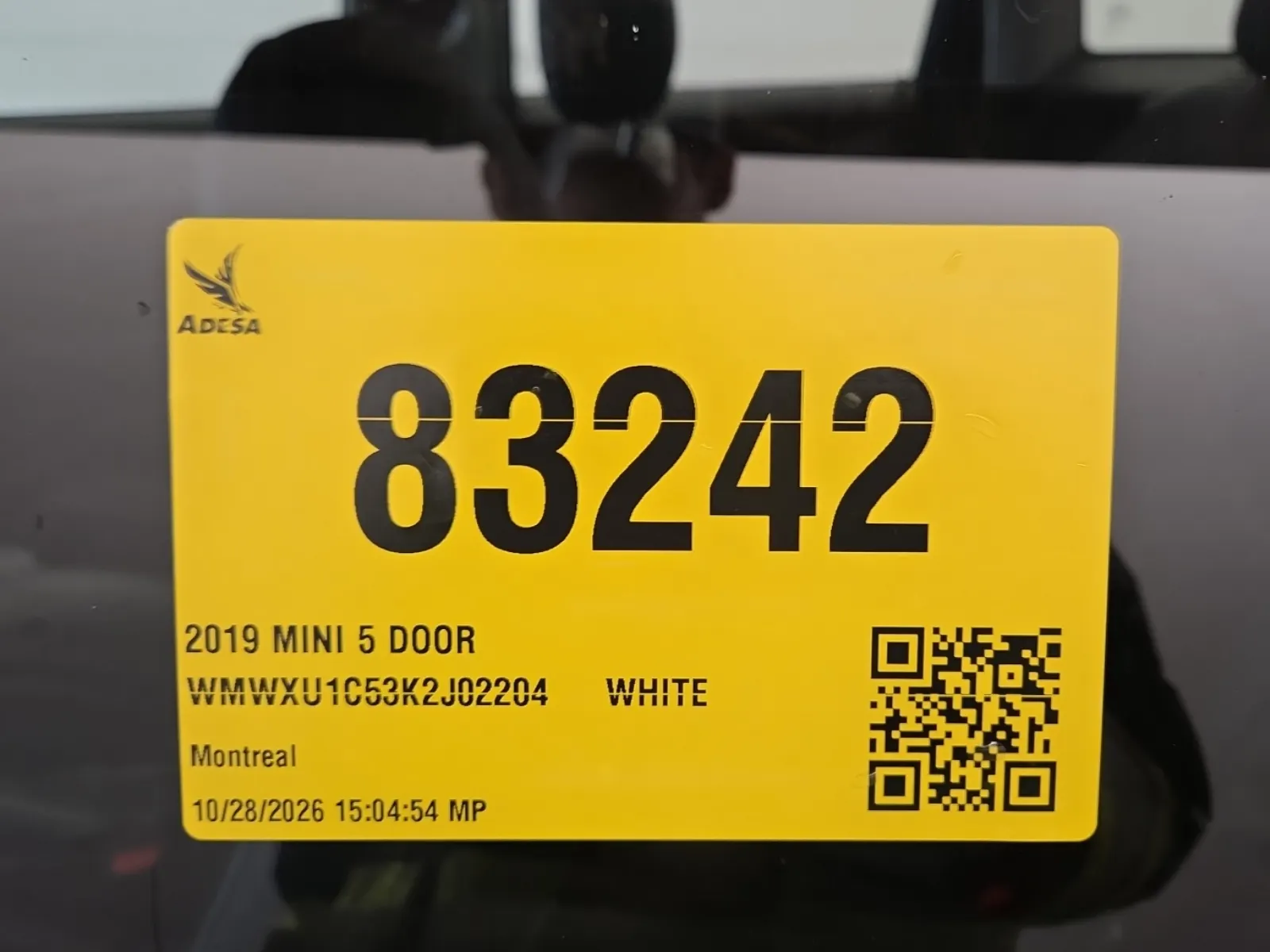 Inventory Label Photo