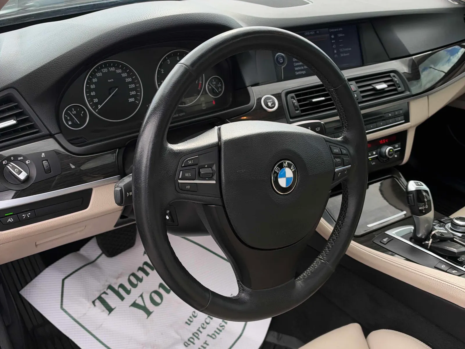 Interior driver side
