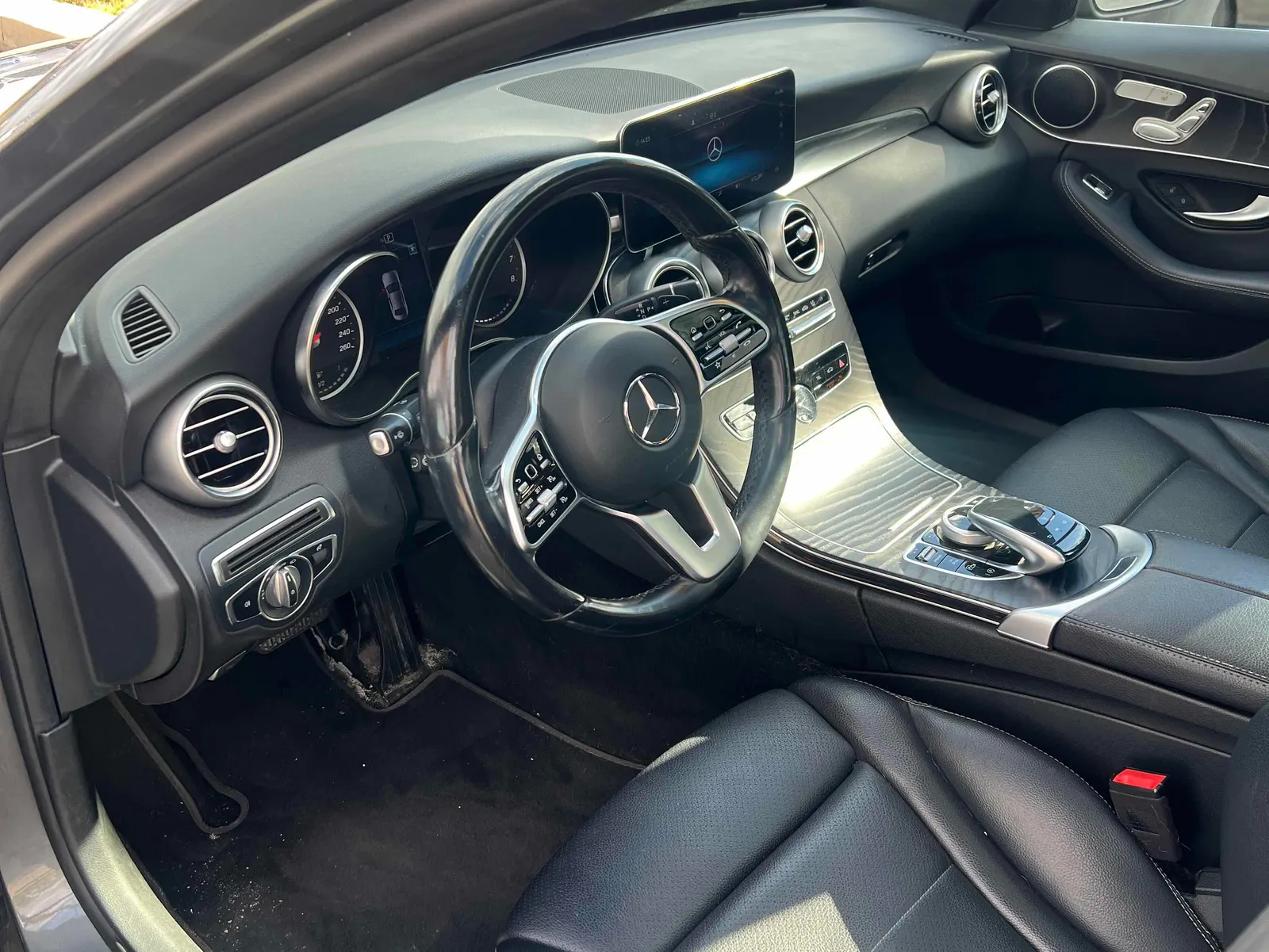 Interior driver side