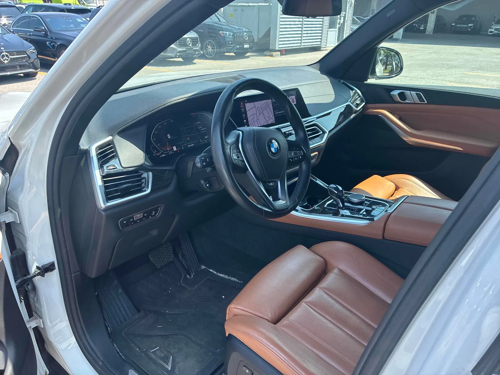 Interior driver side