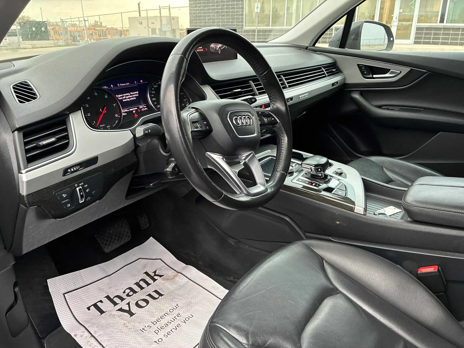 Interior driver side