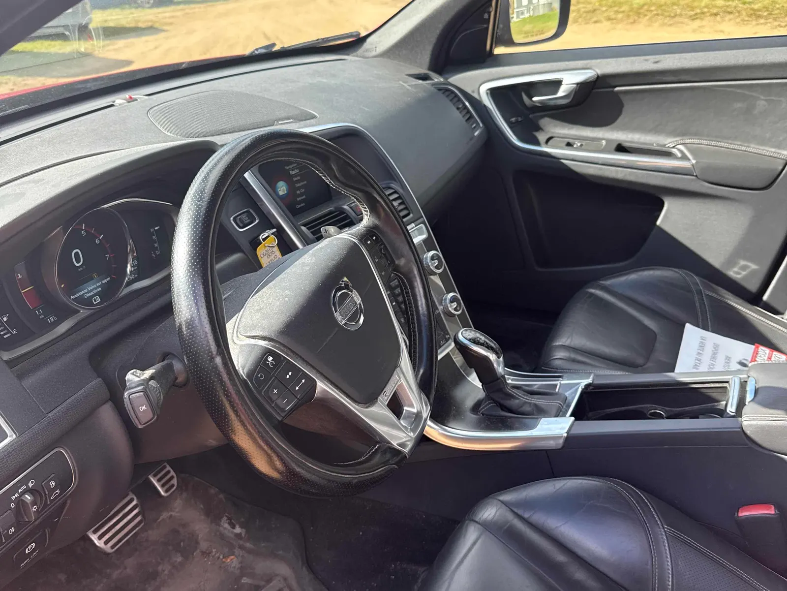 Interior driver side