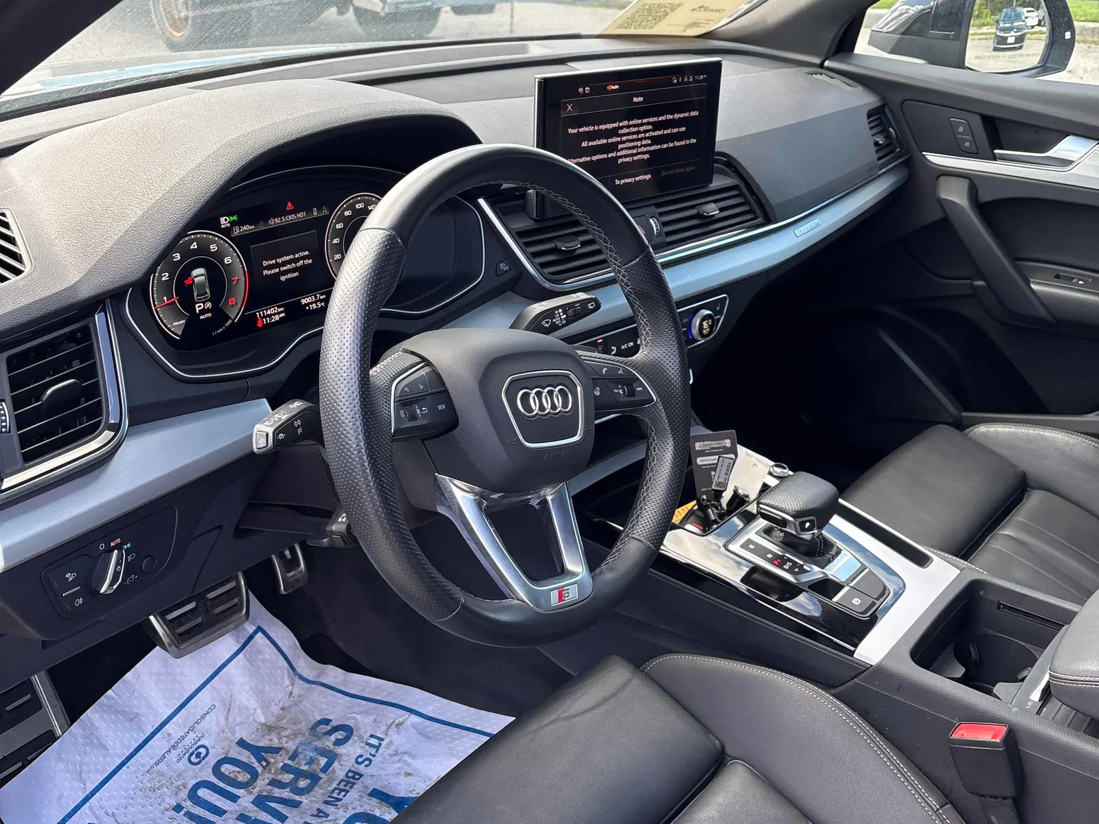 Interior driver side