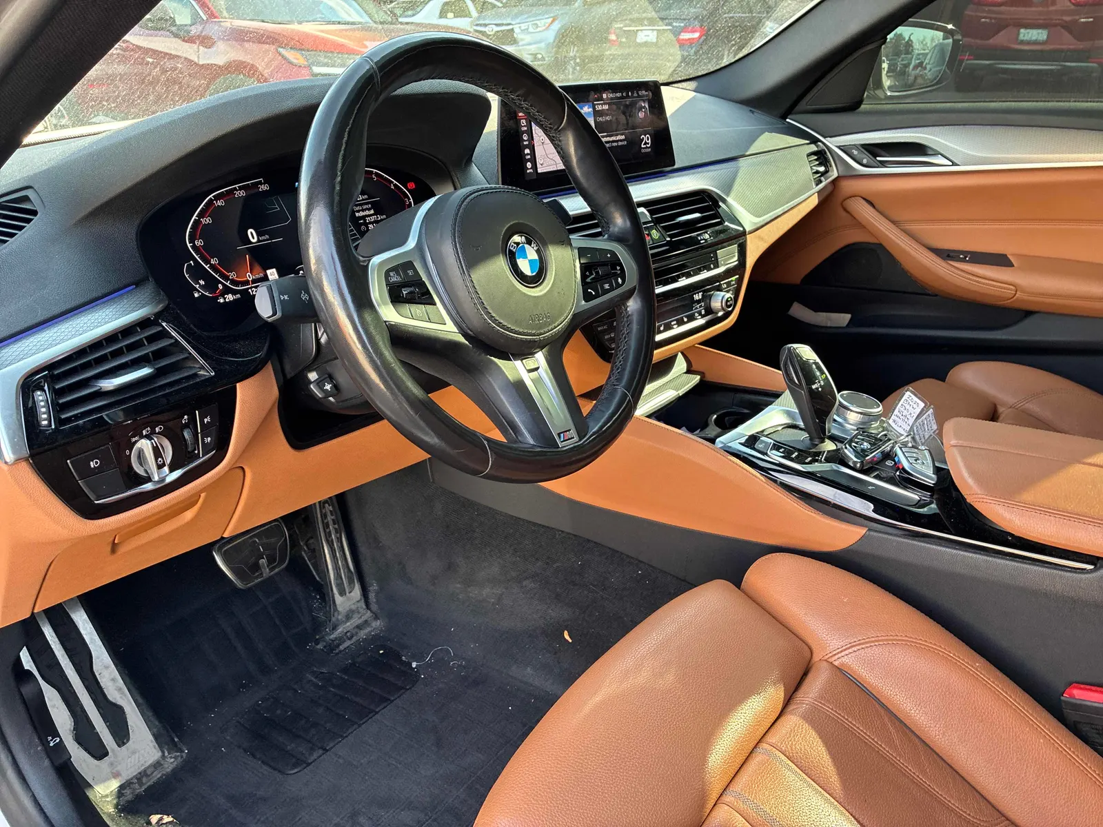 Interior driver side