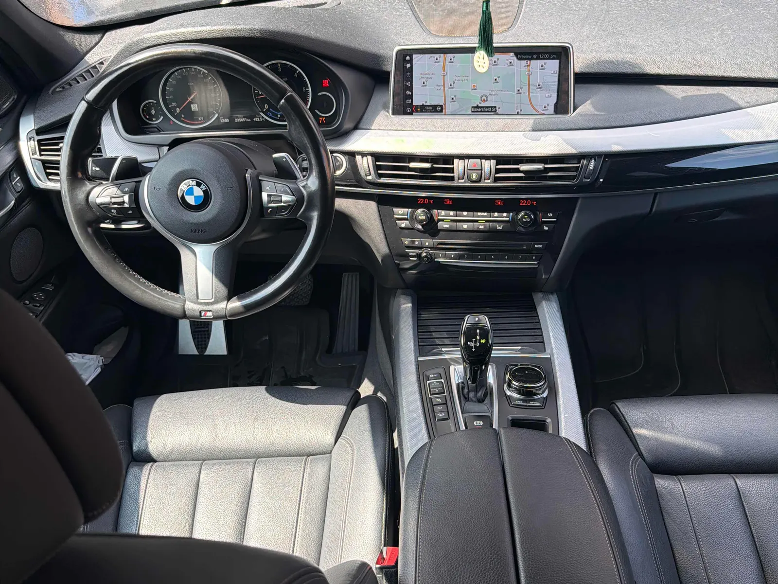 Interior driver side