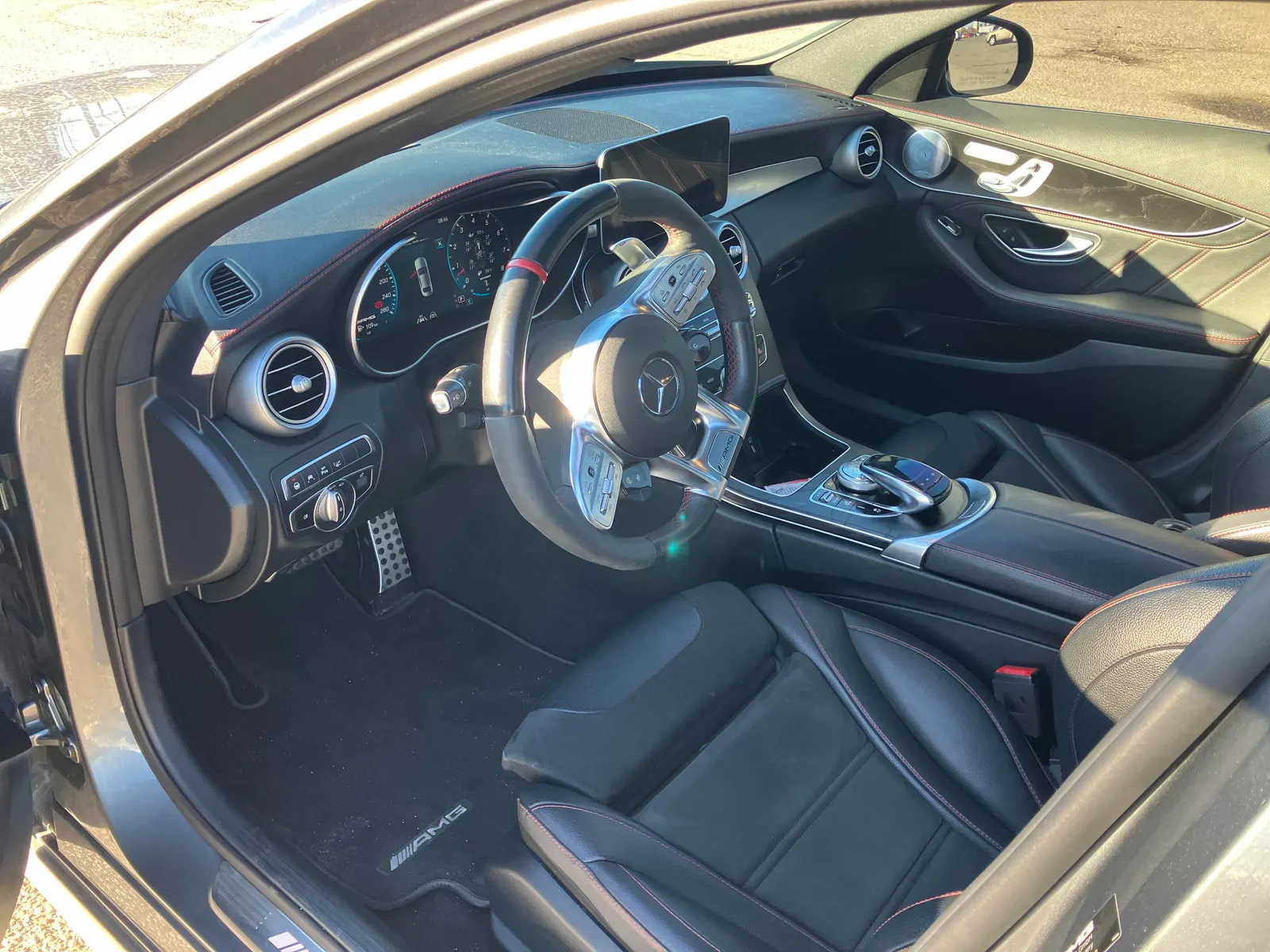 Interior driver side