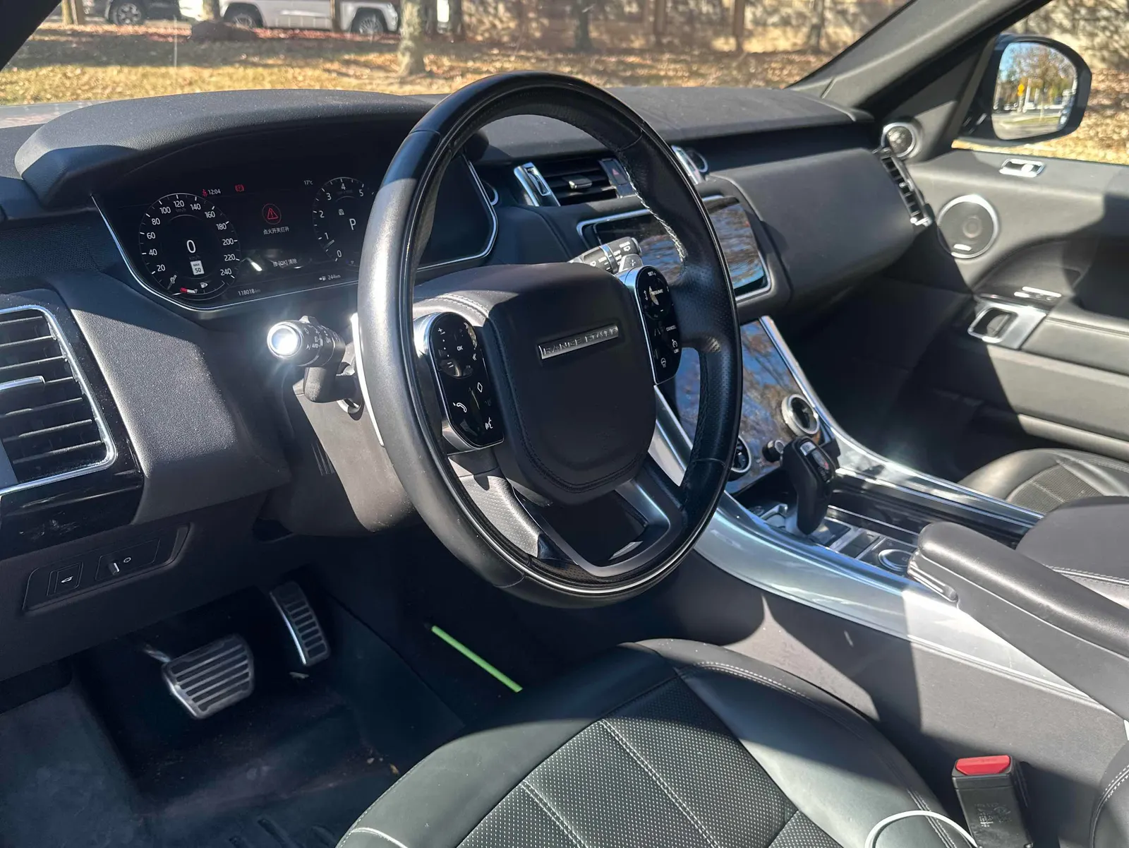 Interior driver side