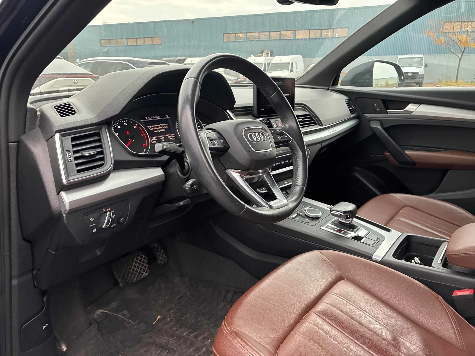 Interior driver side