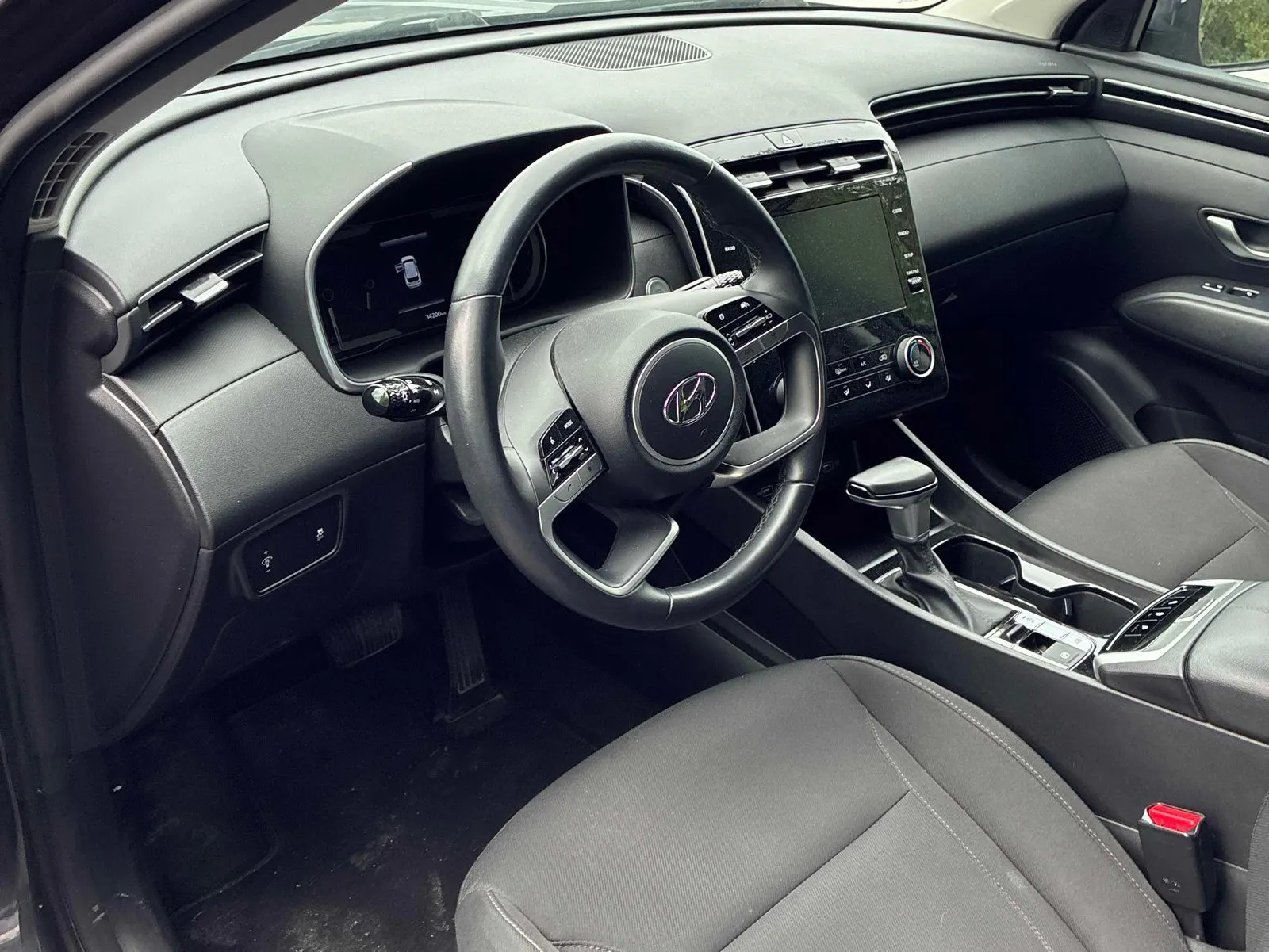 Interior driver side