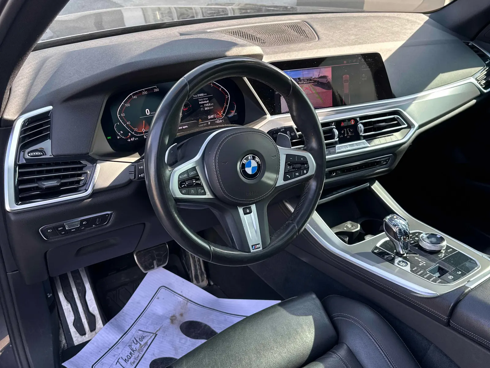 Interior driver side