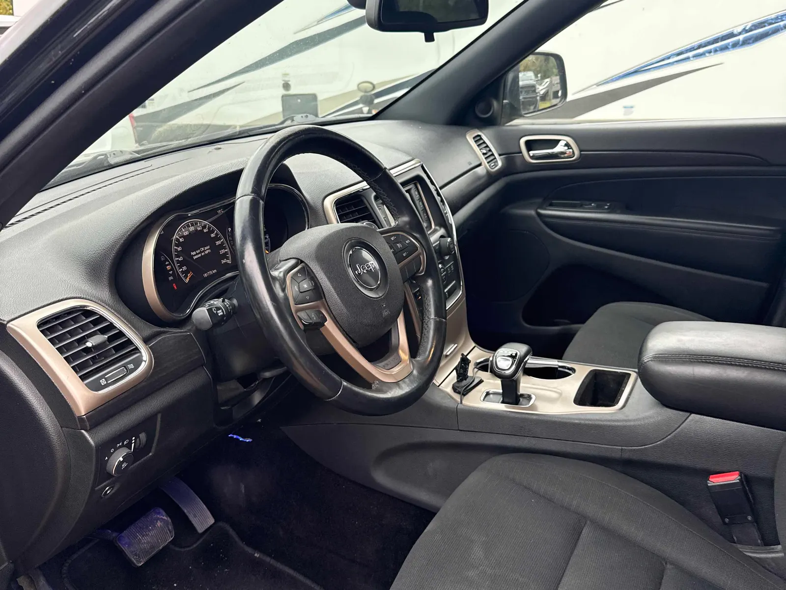 Interior driver side