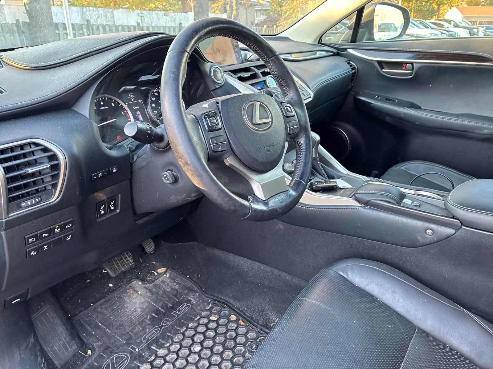 Interior driver side