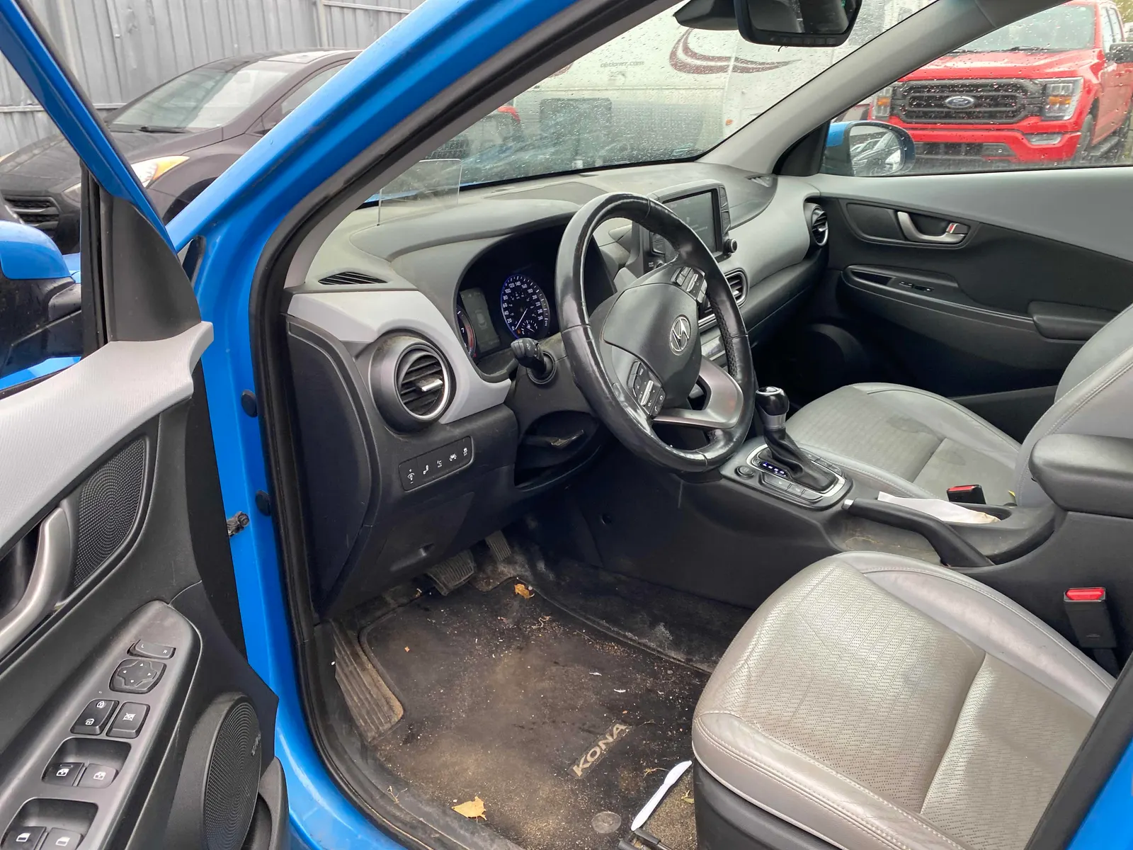 Interior driver side