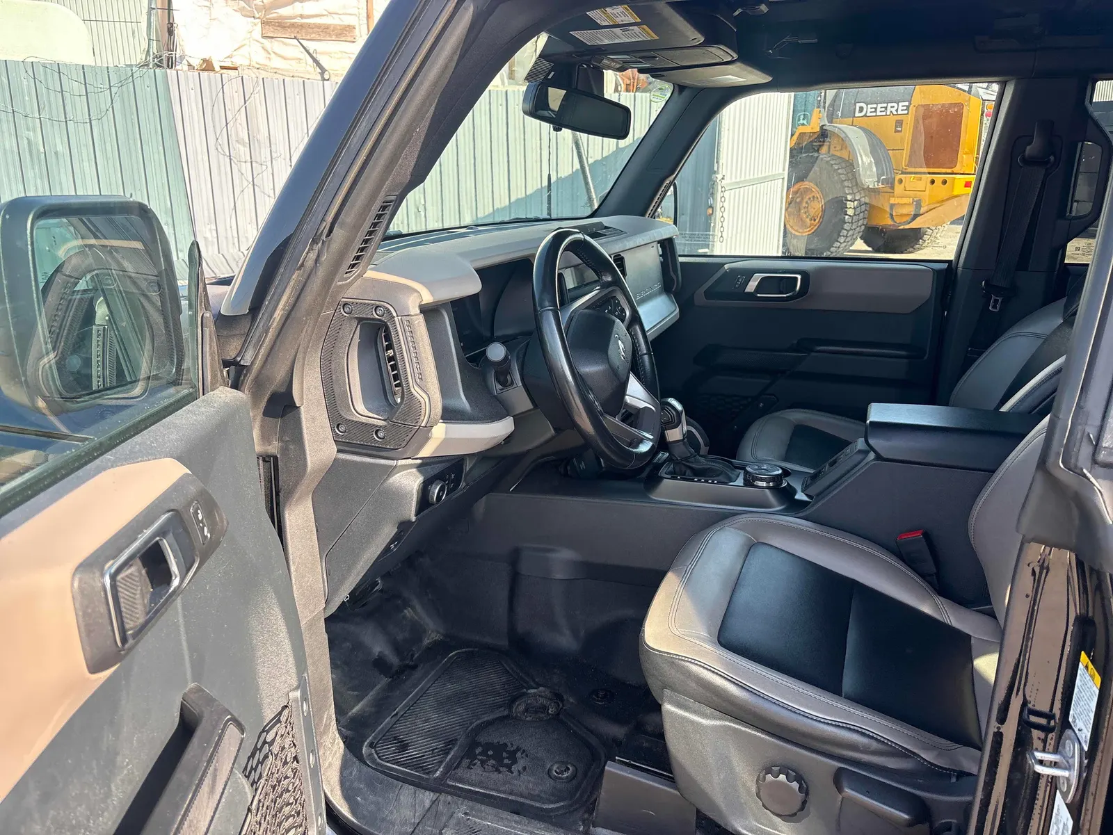 Interior driver side