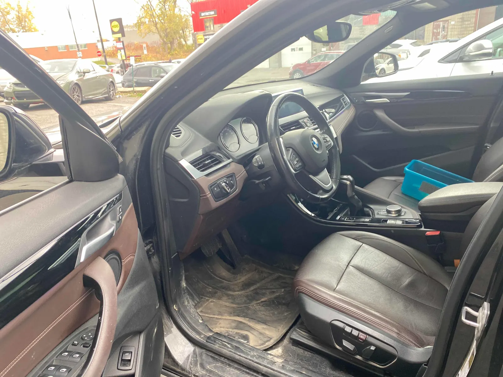 Interior driver side
