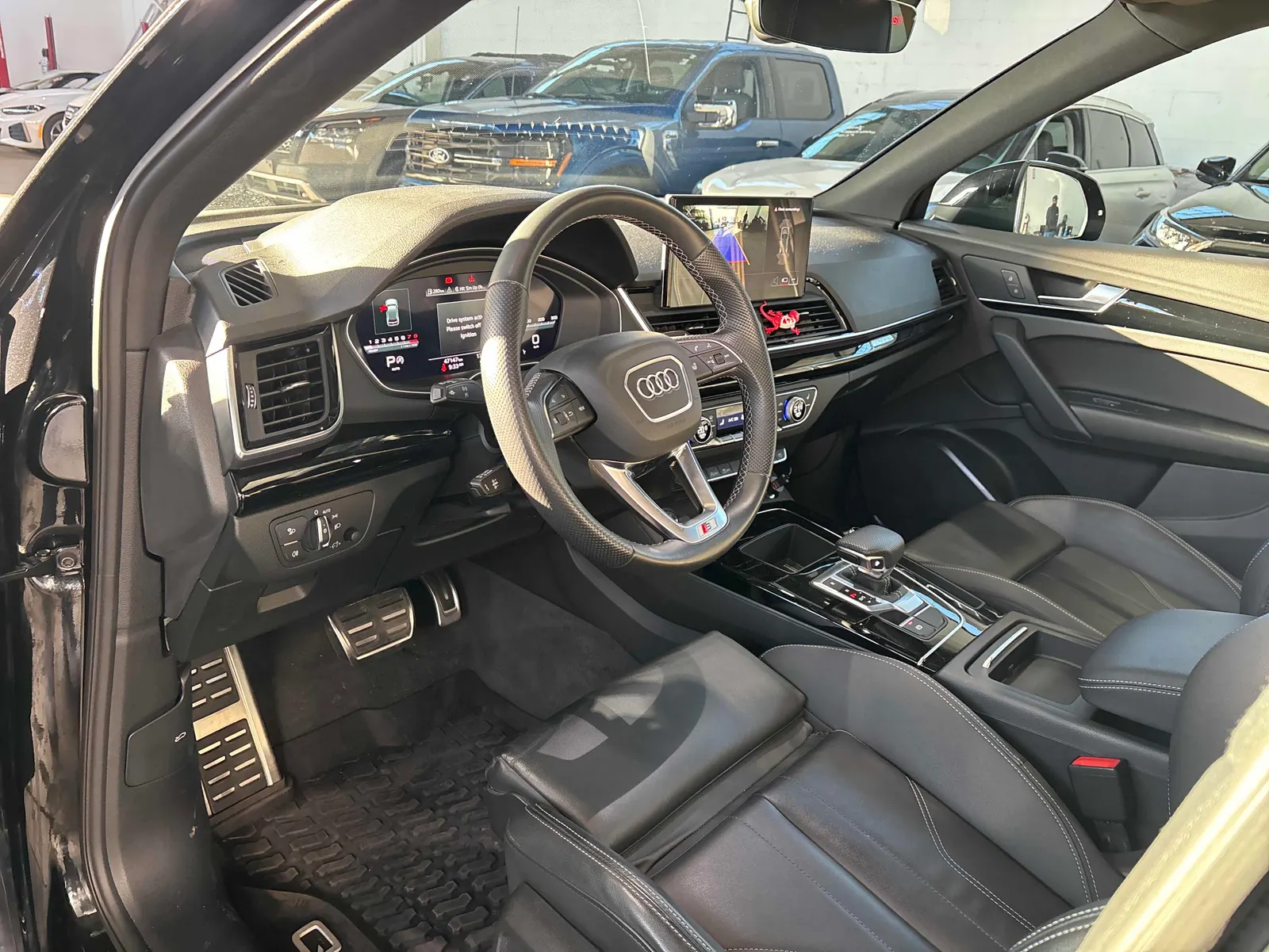 Interior driver side