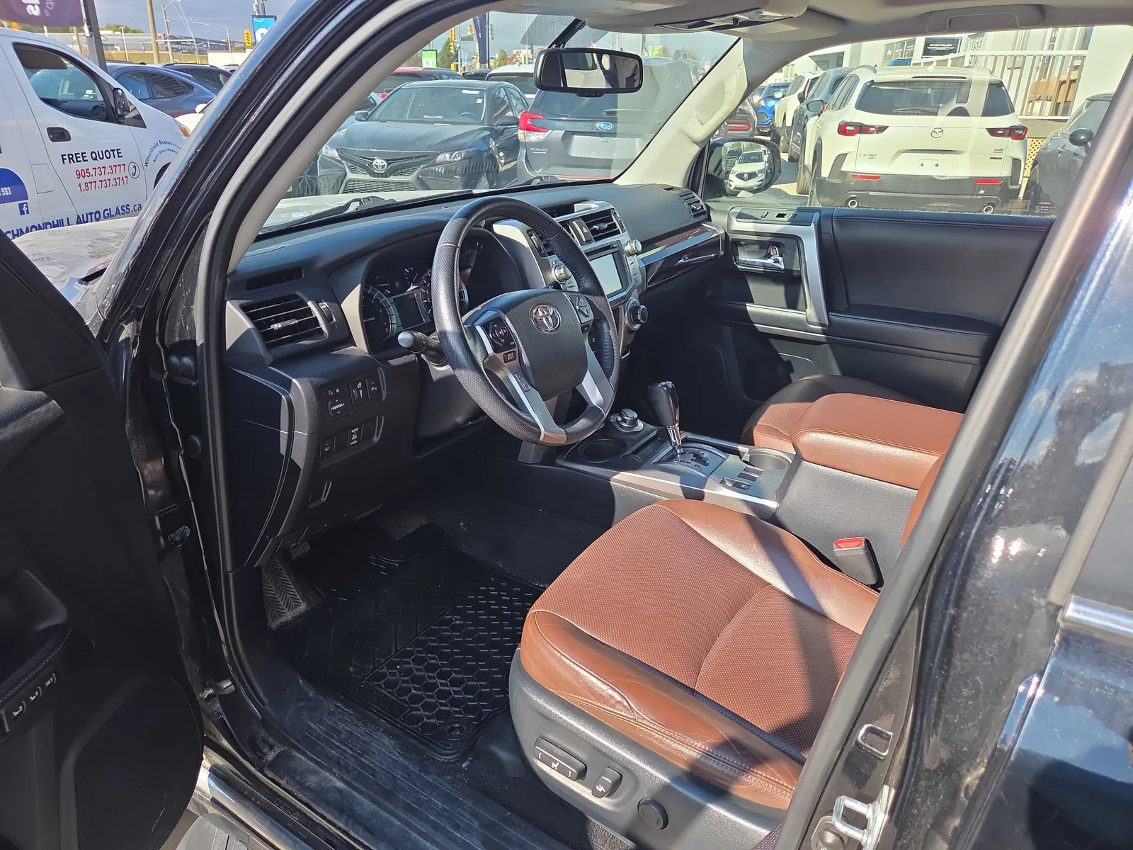 Interior driver side