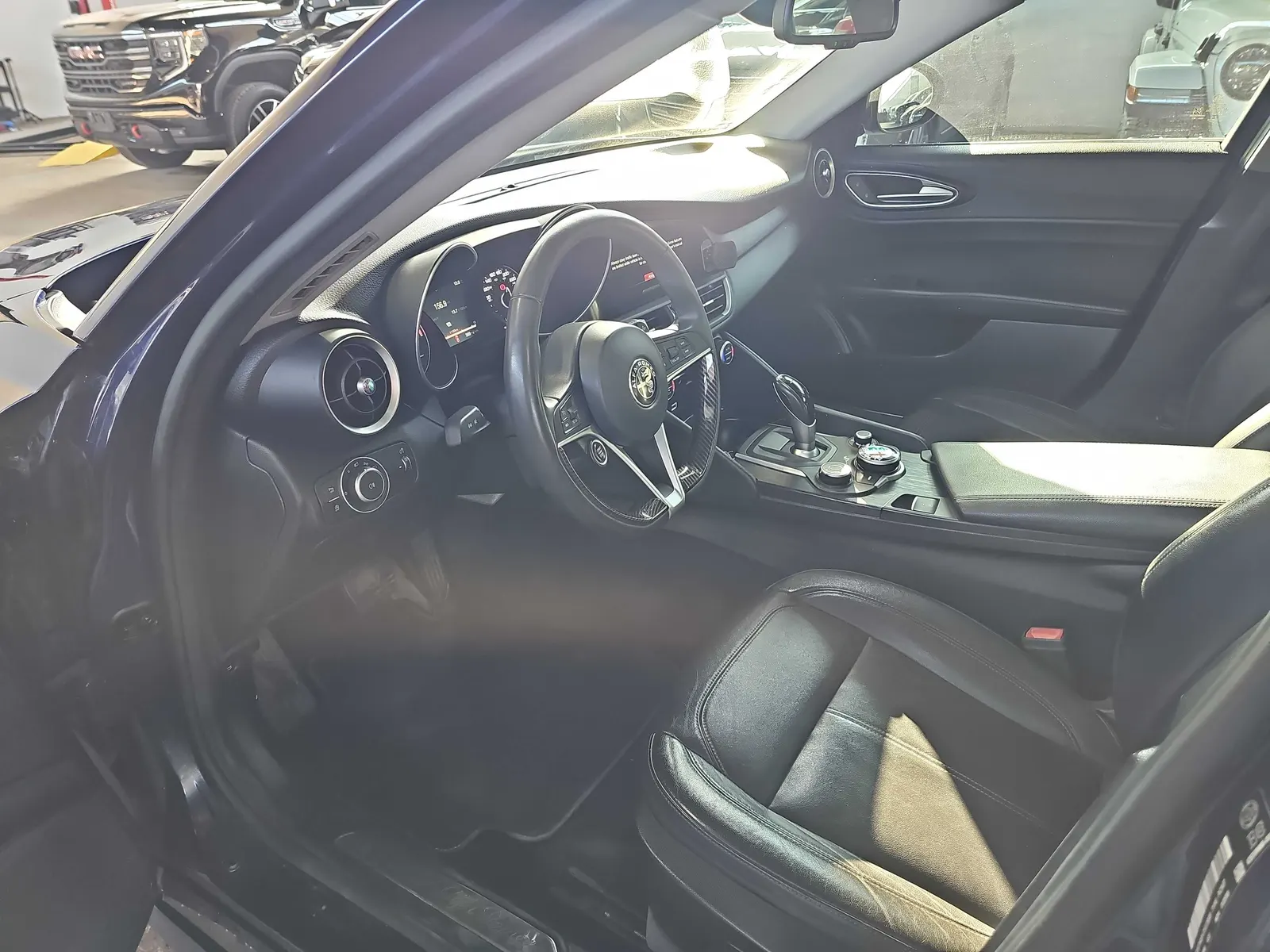 Interior driver side