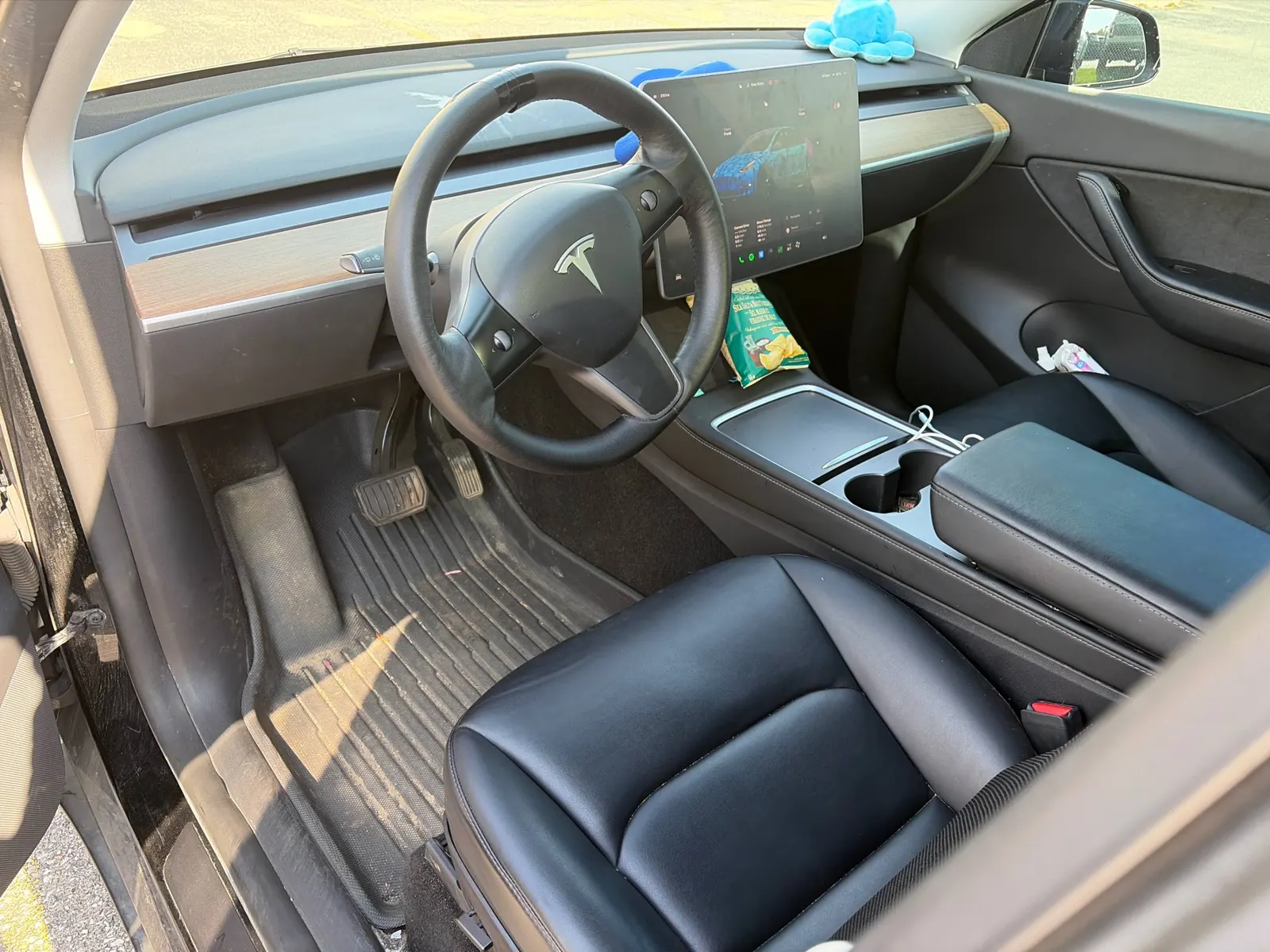 Interior driver side
