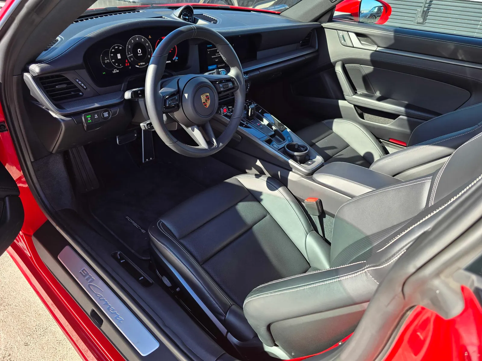Interior driver side