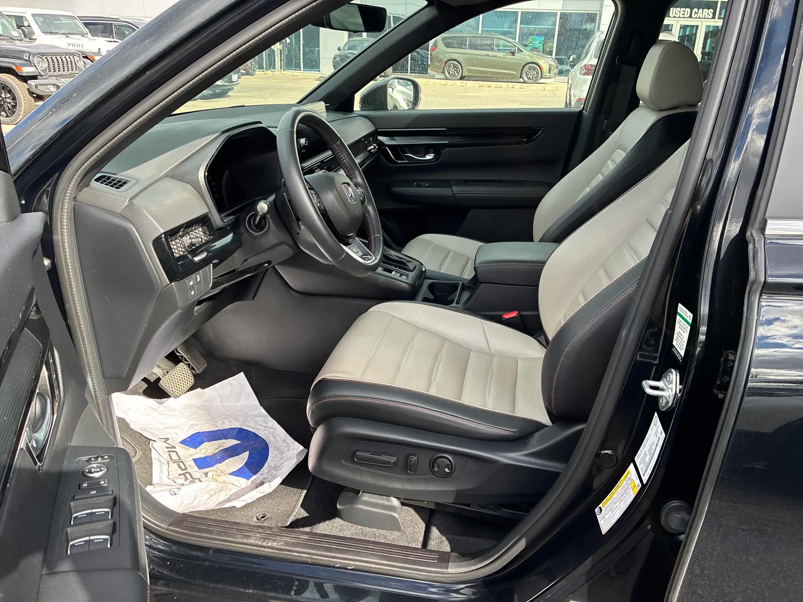 Interior driver side