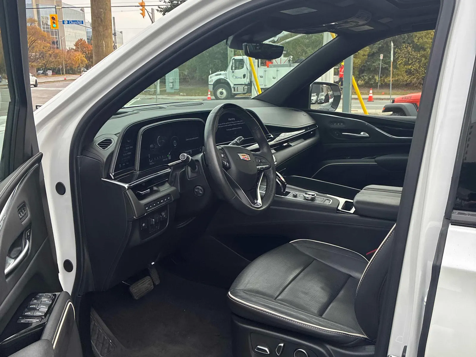 Interior driver side