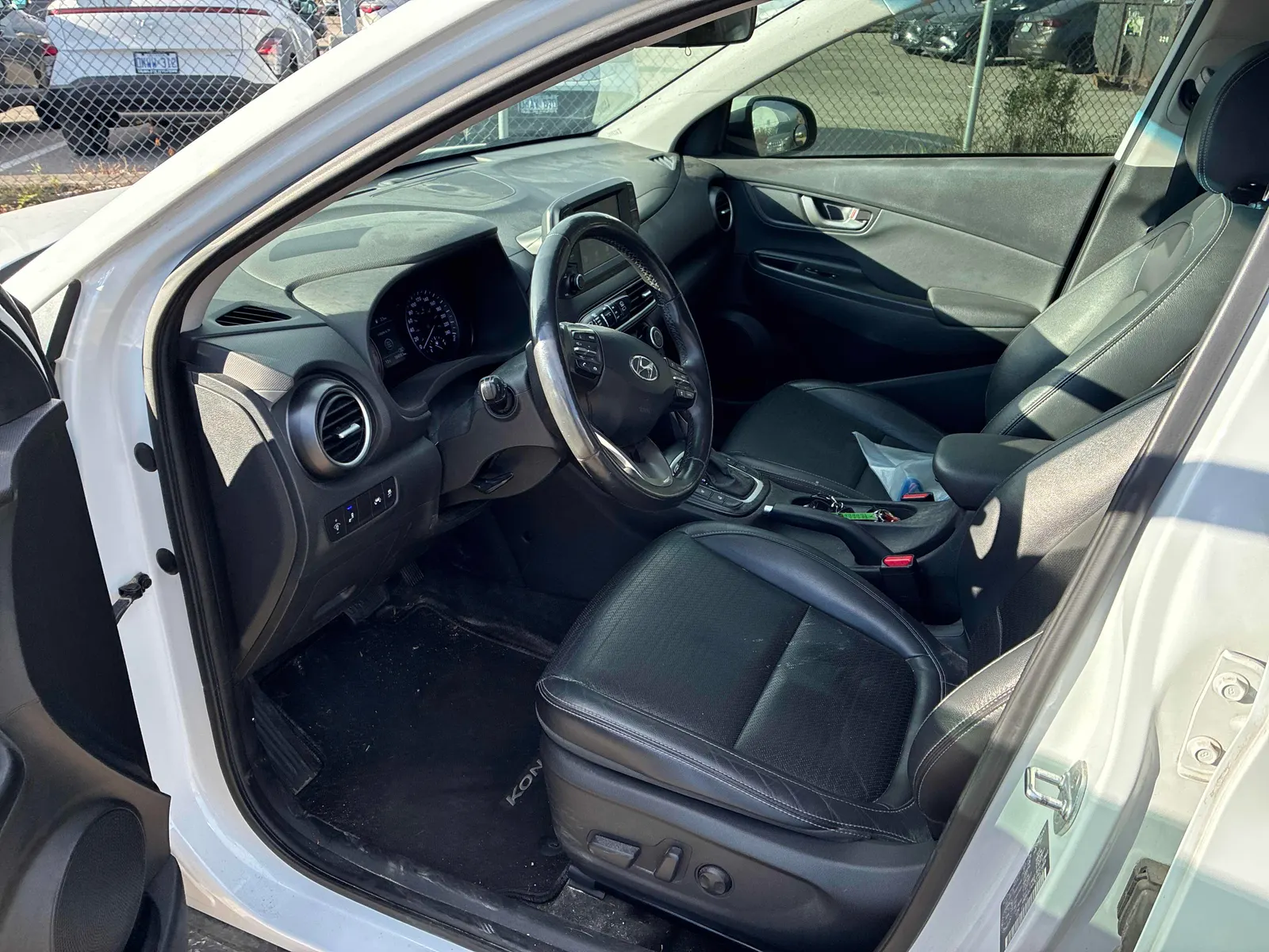 Interior driver side