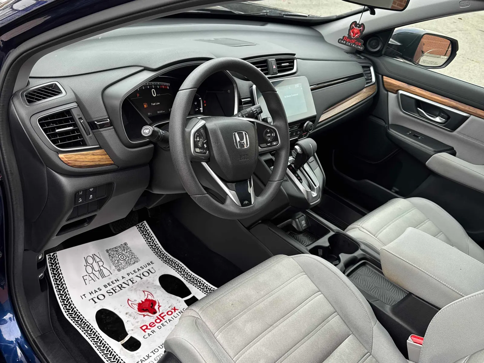Interior driver side