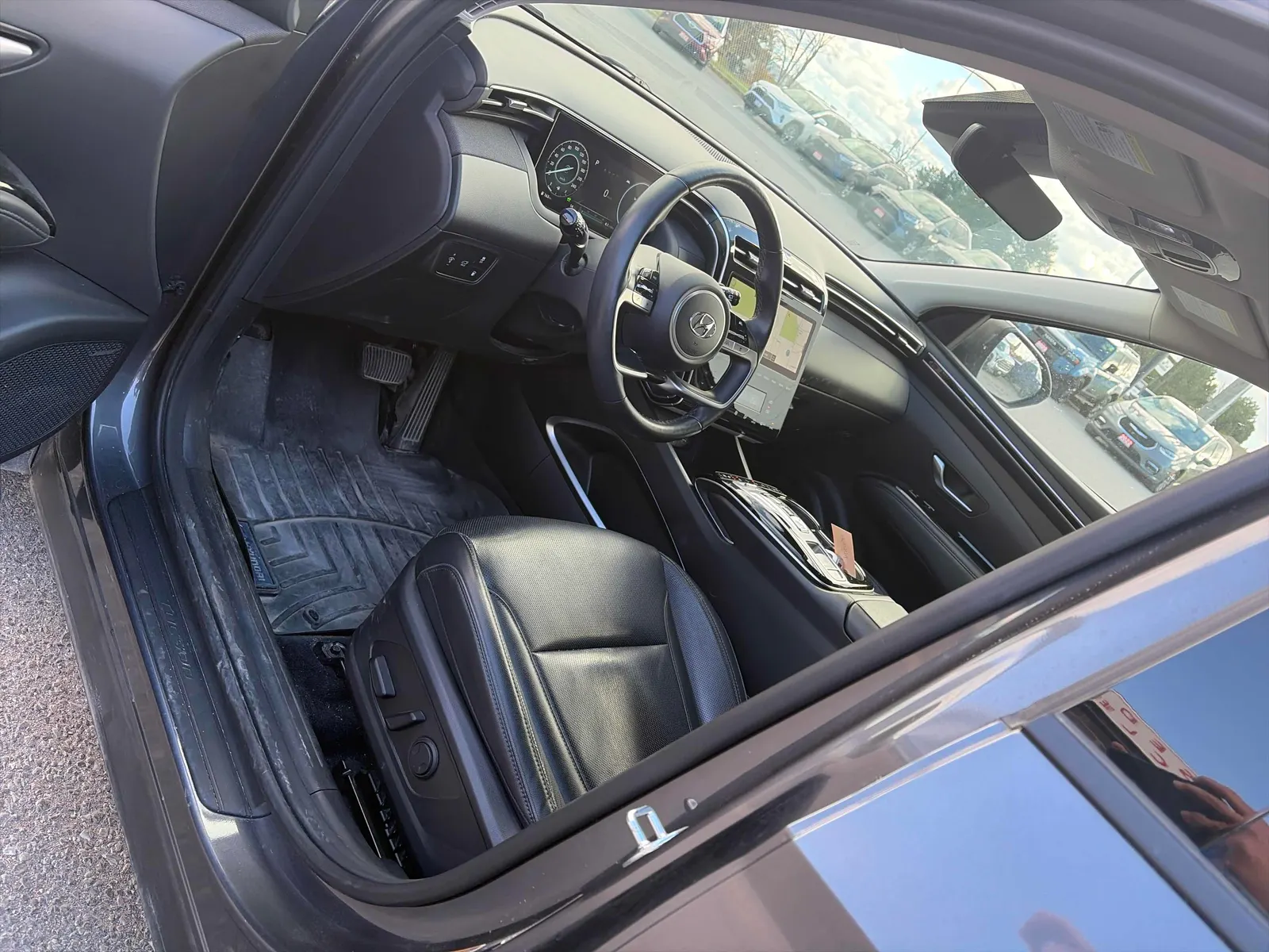 Interior driver side