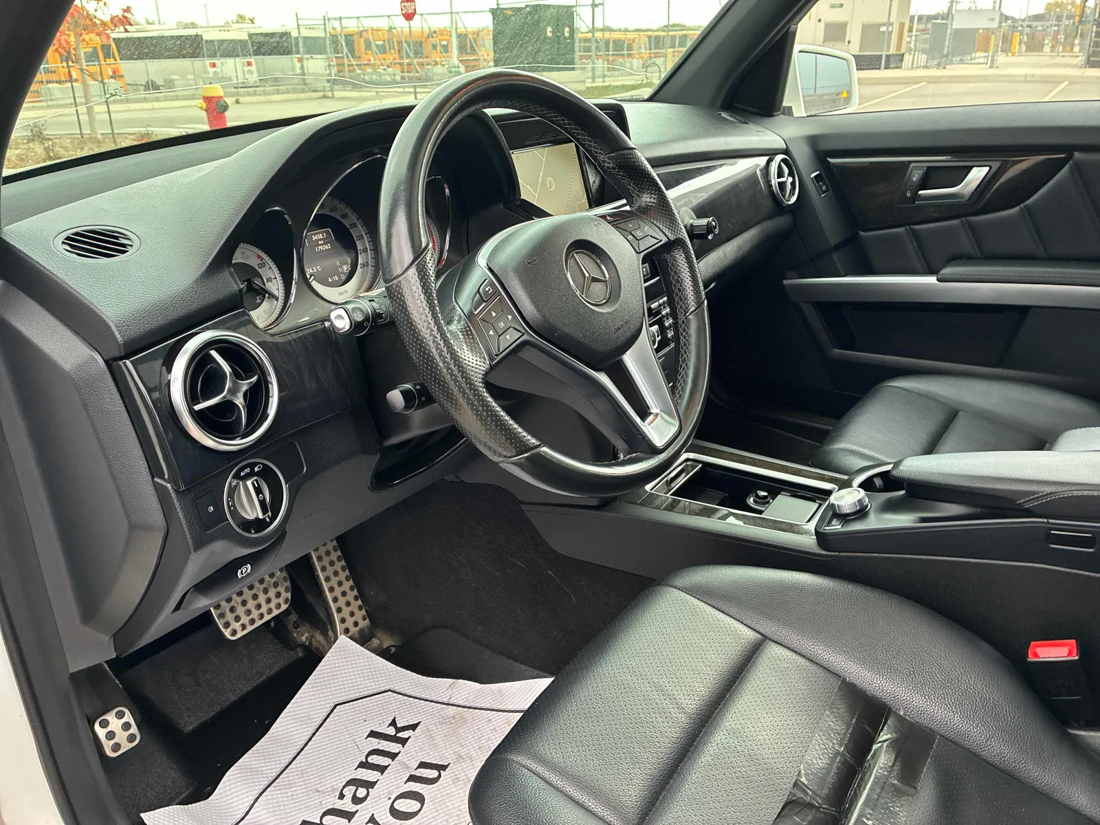 Interior driver side