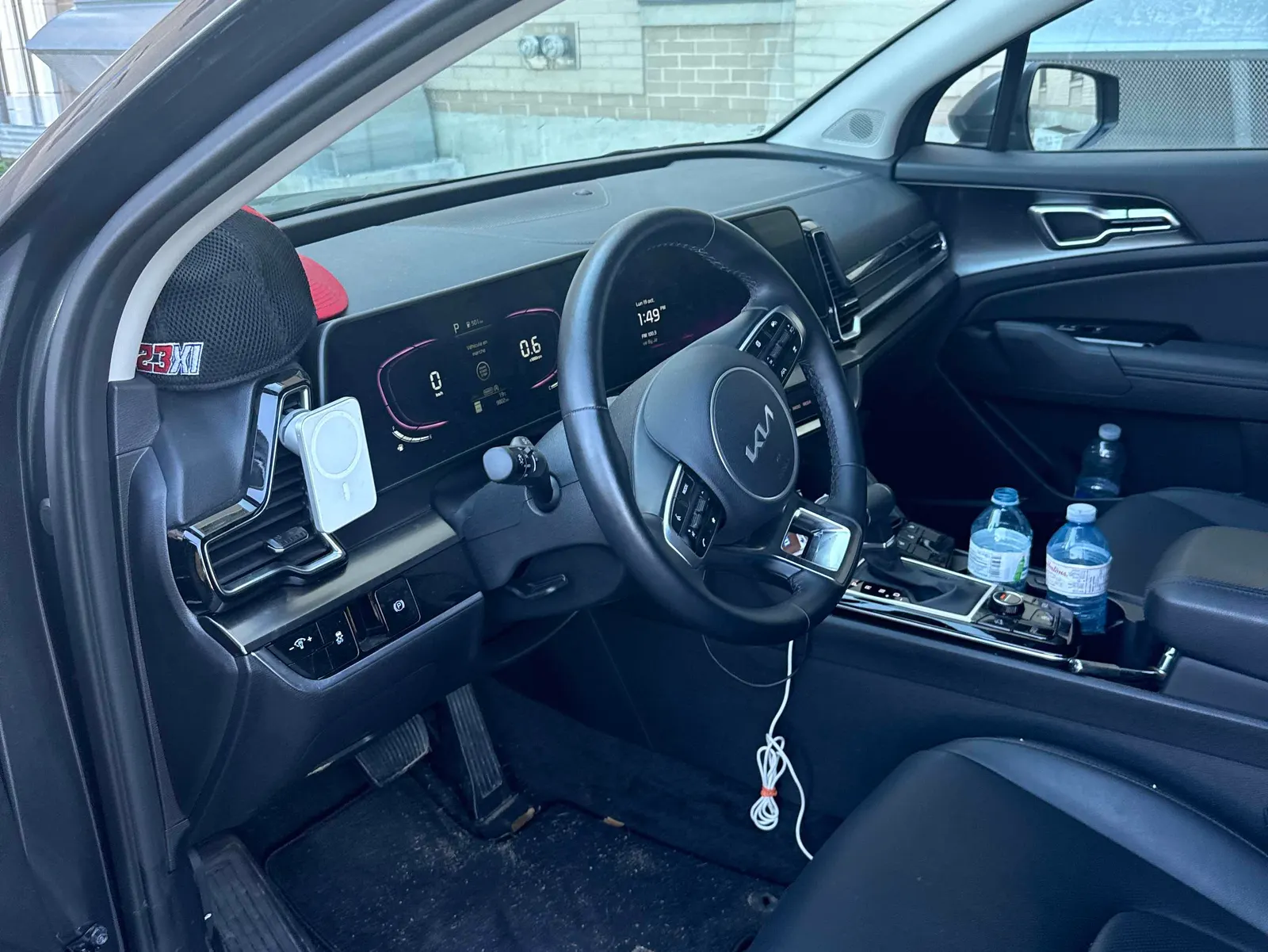 Interior driver side