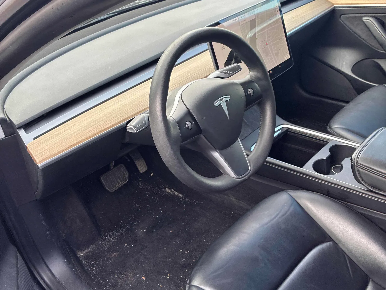 Interior driver side