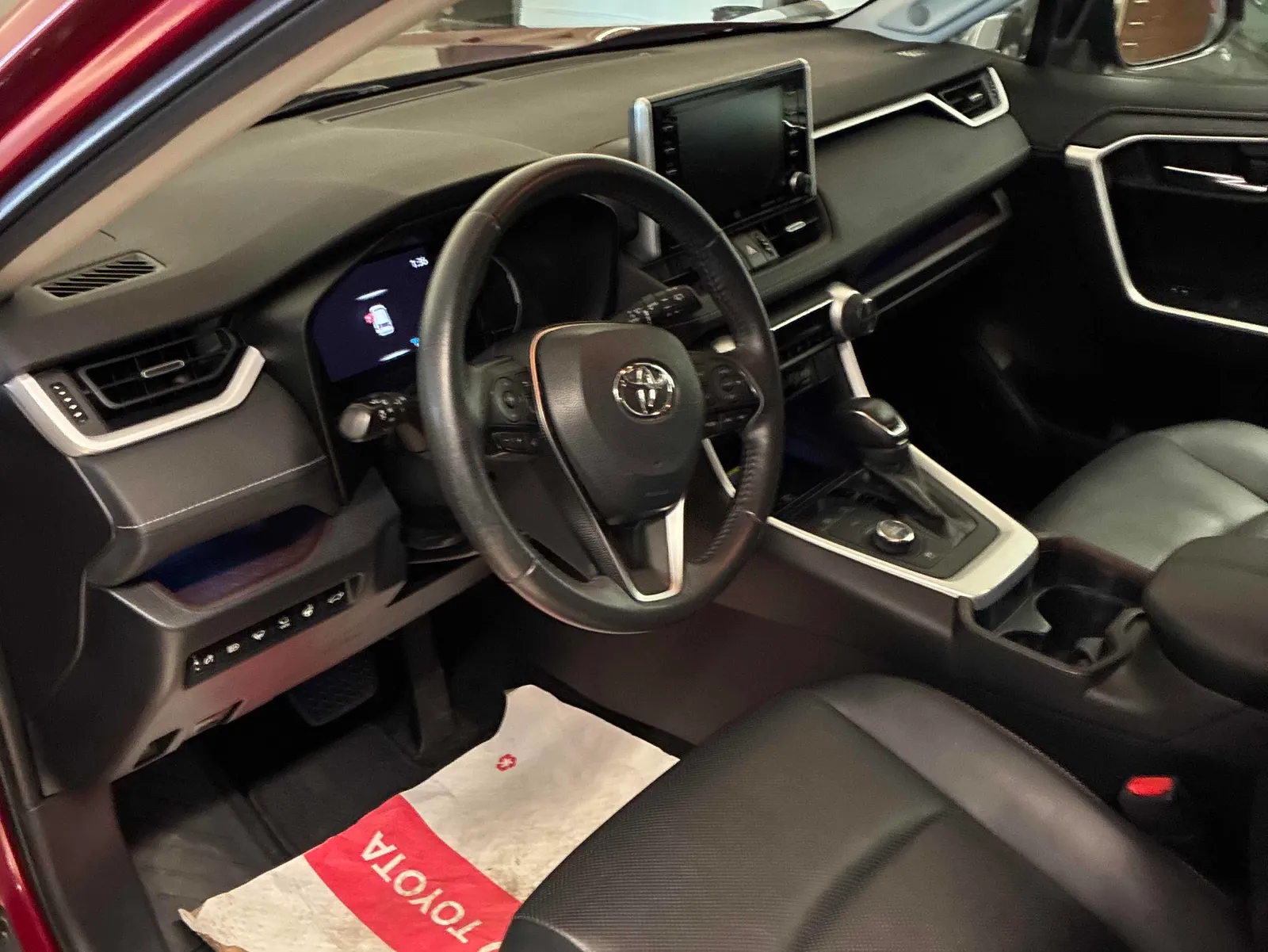 Interior driver side