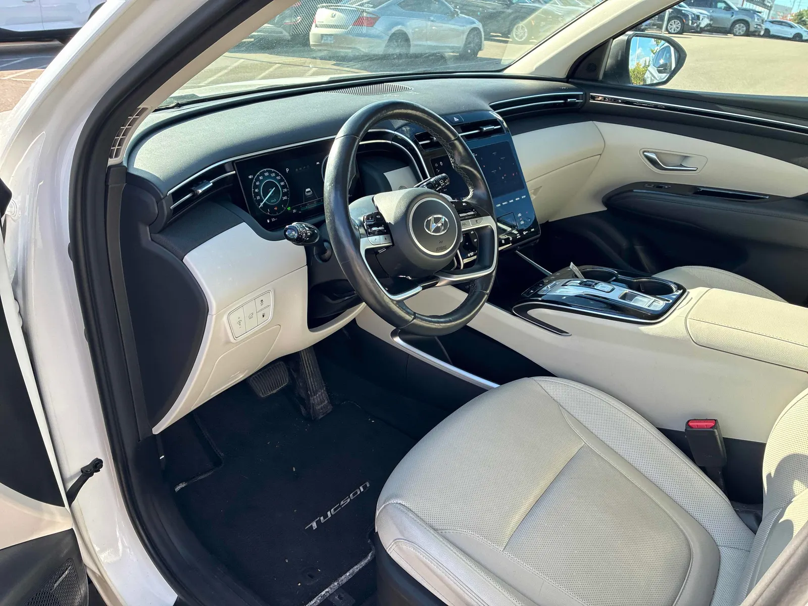 Interior driver side