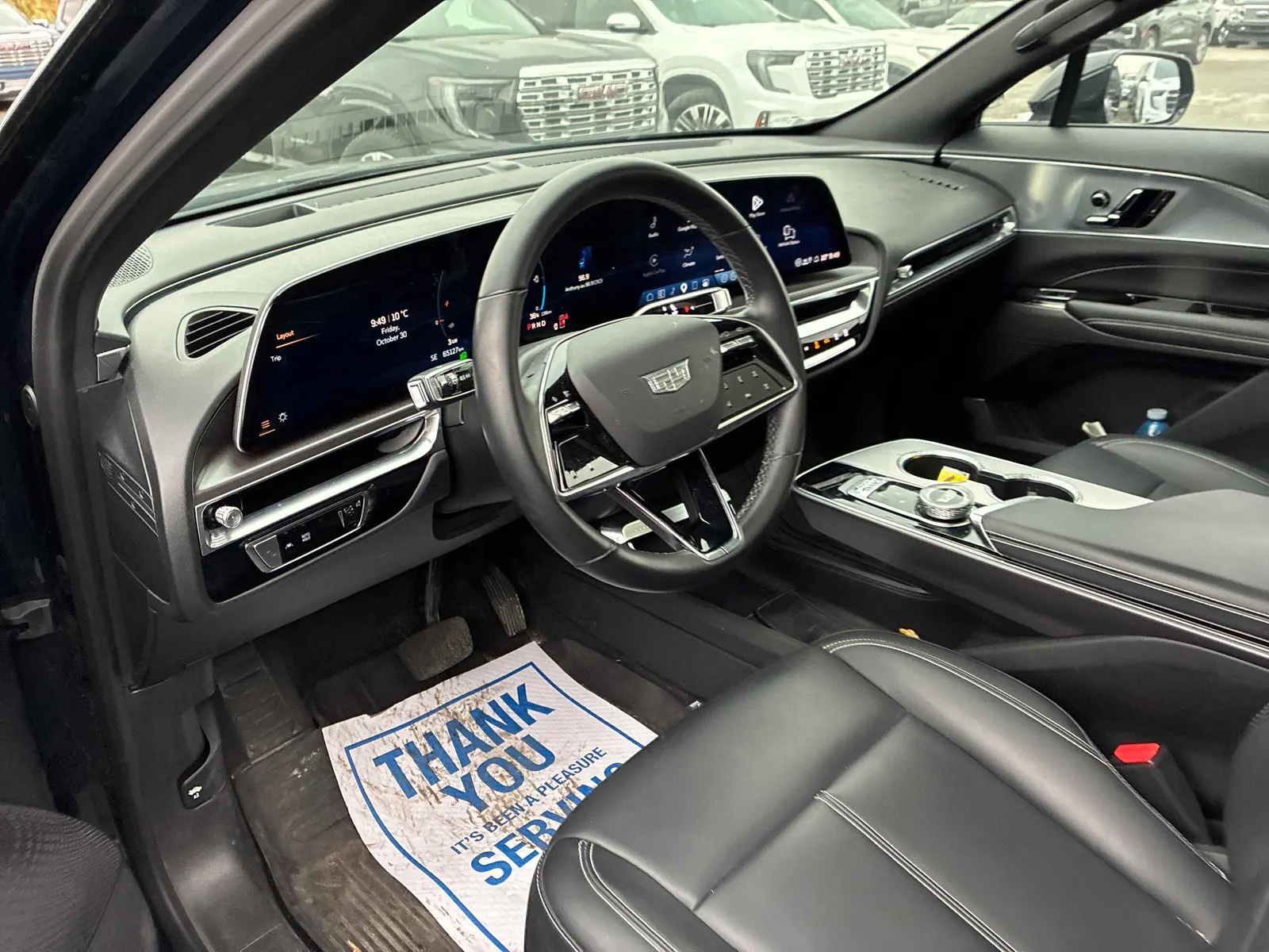 Interior driver side