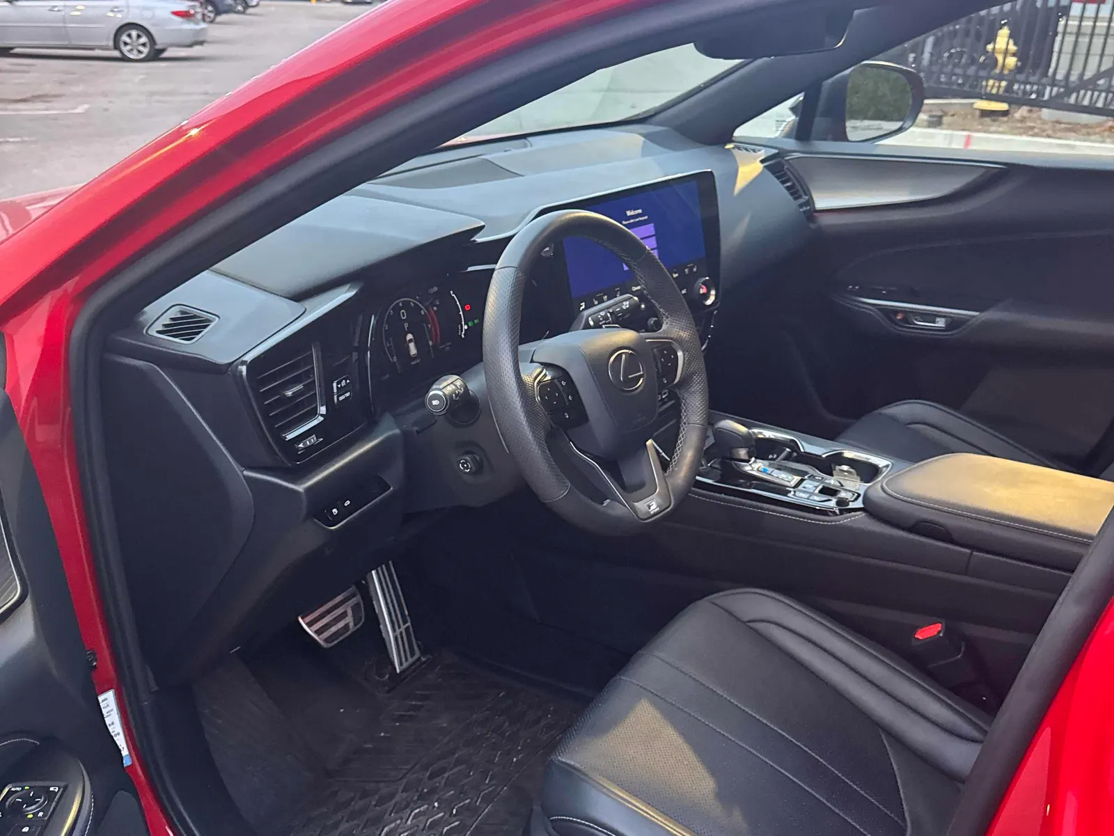 Interior driver side
