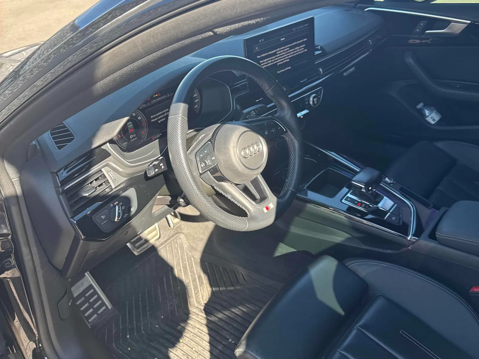 Interior driver side