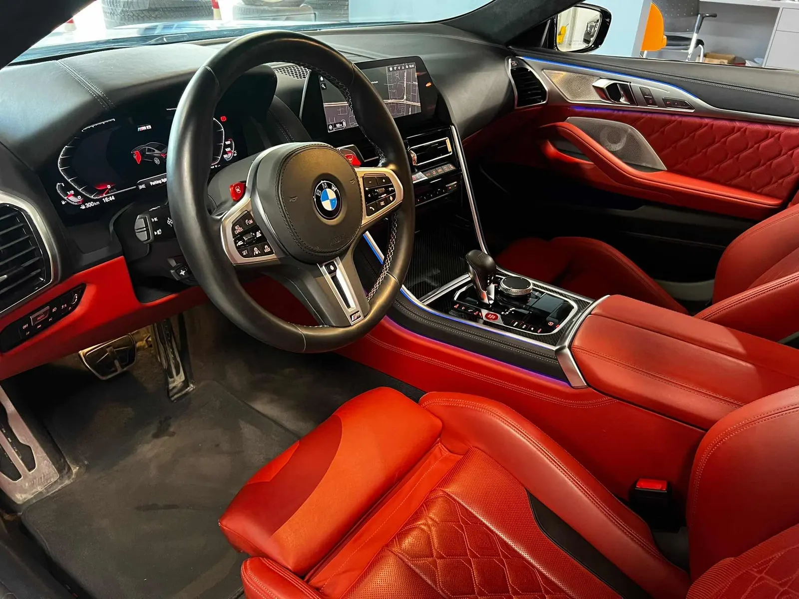 Interior driver side